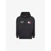 Tommy Hilfiger Hooded Sweatshirt Kangaroo Pocket In Black