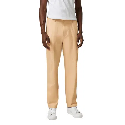 Tommy Hilfiger Mens Double Pleat Twill Khaki Pants In Brown