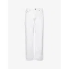 Tommy Hilfiger Mens Ecru The F1® The Movie Collection Straight-leg Loose Denim Jeans