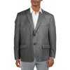Tommy Hilfiger Mens Heathered Polyester Two-button Blazer