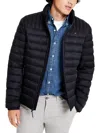 Tommy Hilfiger Mens Insulated Long Sleeve Puffer Jacket In Midnight