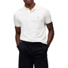 Tommy Hilfiger Mens Logo Cotton Polo In White