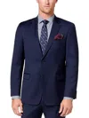 TOMMY HILFIGER MENS MODERN FIT BUSINESS TWO-BUTTON BLAZER