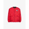 Tommy Hilfiger Quilted Front Pockets Ribbed Cuffs Sweatshirt