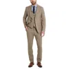 Tommy Hilfiger Mens Slub Wool Two-button Blazer In Brown