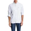 Tommy Hilfiger Mens Striped Cotton Button-down Shirt In Multi