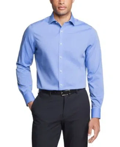 Tommy Hilfiger Mens Th Flex Essentials Wrinkle Free Stretch Dress Shirt Regular Slim Fit