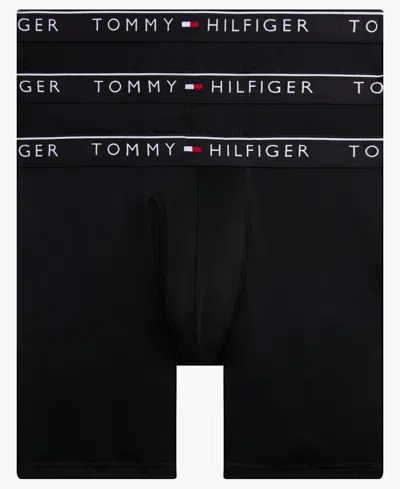 TOMMY HILFIGER MEN'SÂ 3-PACK MICRO BOXER BRIEFS SET
