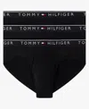 Tommy Hilfiger Men'sâ 3-pack Micro Moisture-wicking Briefs Set In Black