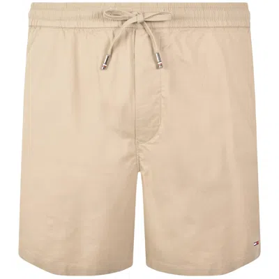Tommy Hilfiger Mercer Papertouch Shorts Beige In Nude