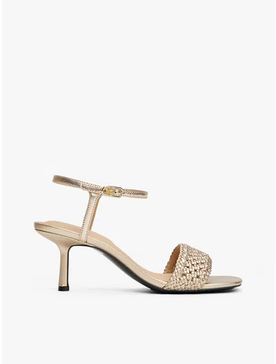Tommy Hilfiger Metallic Kitten In Gold