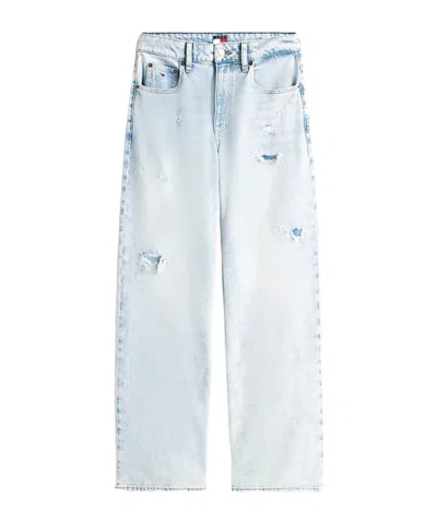 Tommy Hilfiger Mia Coolmax Mid Rise Relaxed Jeans In Blue