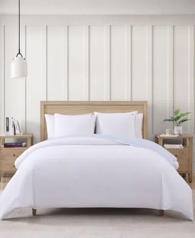 Tommy Hilfiger Micro Pique 3-pc. Comforter Set, King In White