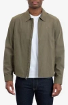 Tommy Hilfiger Microfiber Golf Jacket In Green