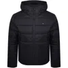 Tommy Hilfiger Mid Weight Hooded Jacket Navy In Blue