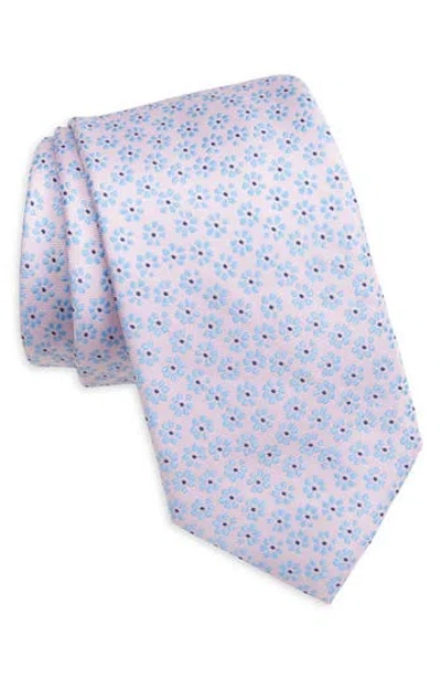 Tommy Hilfiger Midvale Floral Tie In Pink