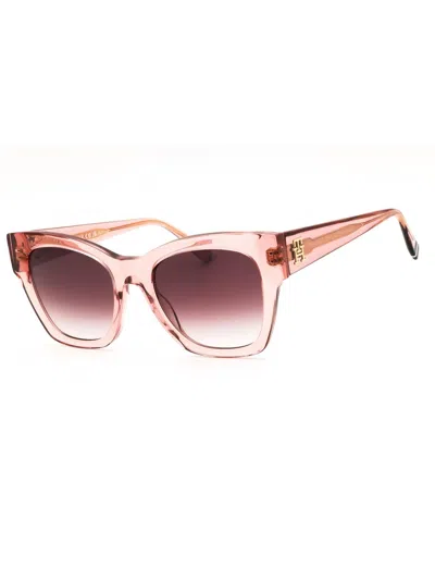 Tommy Hilfiger Mini Cat Eye Sunglasses For Women In Pink