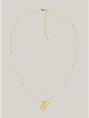Tommy Hilfiger Mini Crystals Necklace In Gold