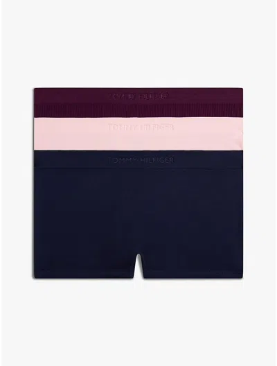 Tommy Hilfiger Mini Pointelle Boyshort 3 In Multi