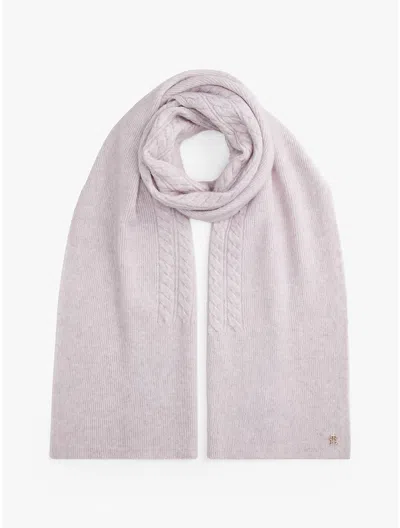 Tommy Hilfiger Mixed Knit Wool In White