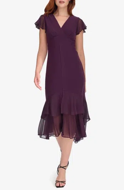 Tommy Hilfiger Mixed Media High-low Dress