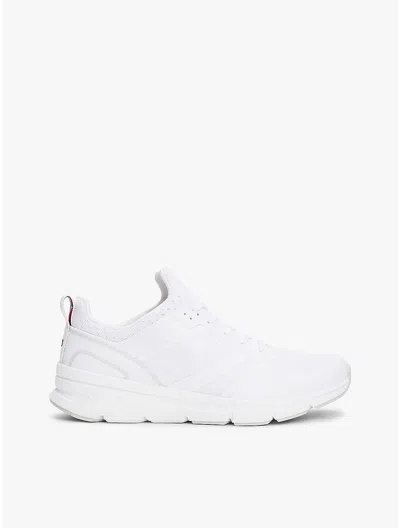 Tommy Hilfiger Mixed Media Runner Sneaker In White