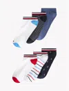 TOMMY HILFIGER MIXED PRINT ANKLE SOCK 6