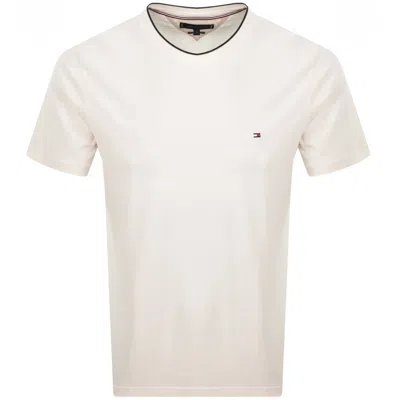Tommy Hilfiger Modal T Shirt Cream In White