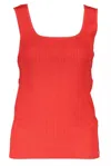 Tommy Hilfiger Pink Modal Women Top In Red