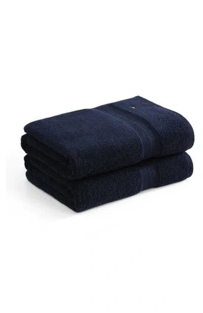 Tommy Hilfiger Modern American Terry 6-piece Towel Set In Blue
