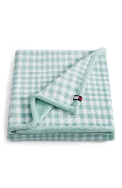 Tommy Hilfiger Modern Check Throw In Green