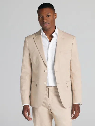 Tommy Hilfiger Modern Fit Solid Men's Suit In Neutral