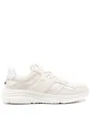 Tommy Hilfiger Modern Leather Chunky Sneakers In Neutrals