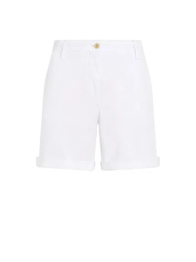 Tommy Hilfiger Mom Cut Chino Shorts In White