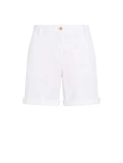 Tommy Hilfiger Mom Chino Shorts White In Optic White