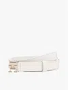 Tommy Hilfiger Monogram Buckle Leather Belt