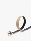 Tommy Hilfiger Monogram Buckle Reversible Leather Belt