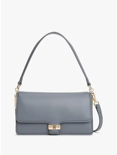 Tommy Hilfiger Monogram Clasp Convertible Crossbody Bag