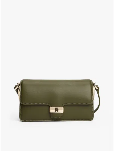 Tommy Hilfiger Monogram Clasp Mini Crossbody Bag
