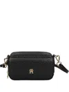 Tommy Hilfiger Monogram Cross Body Bag In Black