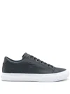 Tommy Hilfiger Monogram-embossed Sneakers In Blau