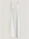 Tommy Hilfiger Monogram Jacquard Nightdress In Jacquard Critter Monogram Ivory