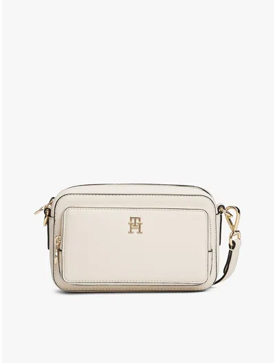 Tommy Hilfiger Monogram Logo Crossbody Bag In Neutral