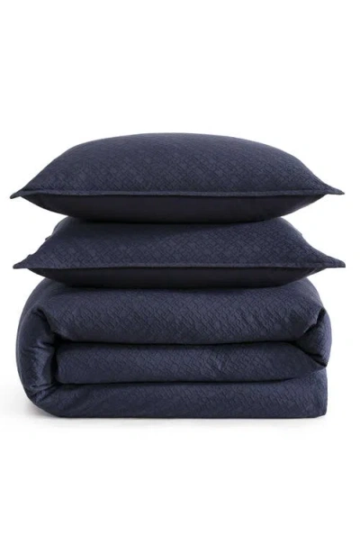 TOMMY HILFIGER TOMMY HILFIGER MONOGRAM MATELASSÉ COMFORTER & PILLOW SHAMS SET
