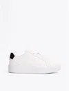Tommy Hilfiger Monogram Platform Court Sneaker In White