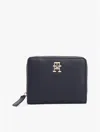 Tommy Hilfiger Monogram Zip In Space Blue