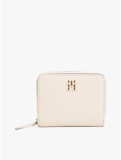 Tommy Hilfiger Monogram Zip In Sugarcane