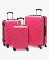 Tommy Hilfiger Monotype 3 Piece Set In Pink