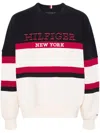TOMMY HILFIGER TOMMY HILFIGER MONOTYPE COLOR BLOCK SWEATSHIRT CLOTHING