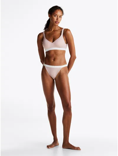 Tommy Hilfiger Monotype Logo Bikini Brief In Balanced Beige